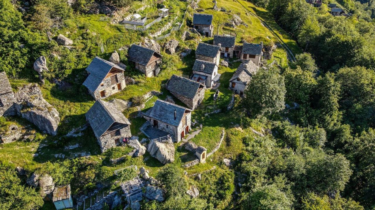 Villa Agri Scinghiöra Brontallo Esterno foto
