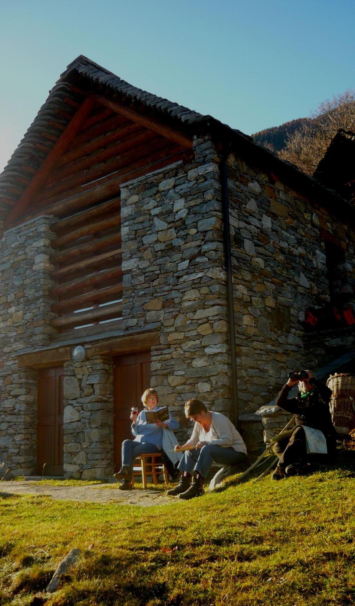 Villa Agri Scinghiöra Brontallo Esterno foto